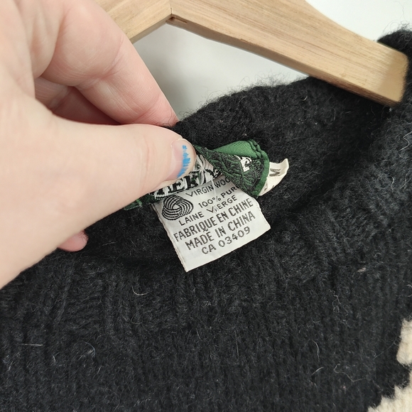 Beaver Canoe Vintage Wool Knit Sweater - Picture 3 of 6